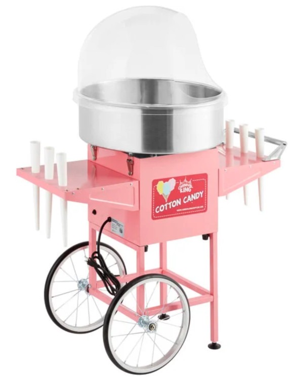 Cotton Candy Machine ( 1 Floss, 75 cones)