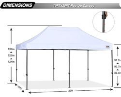 10x20 pop up tent